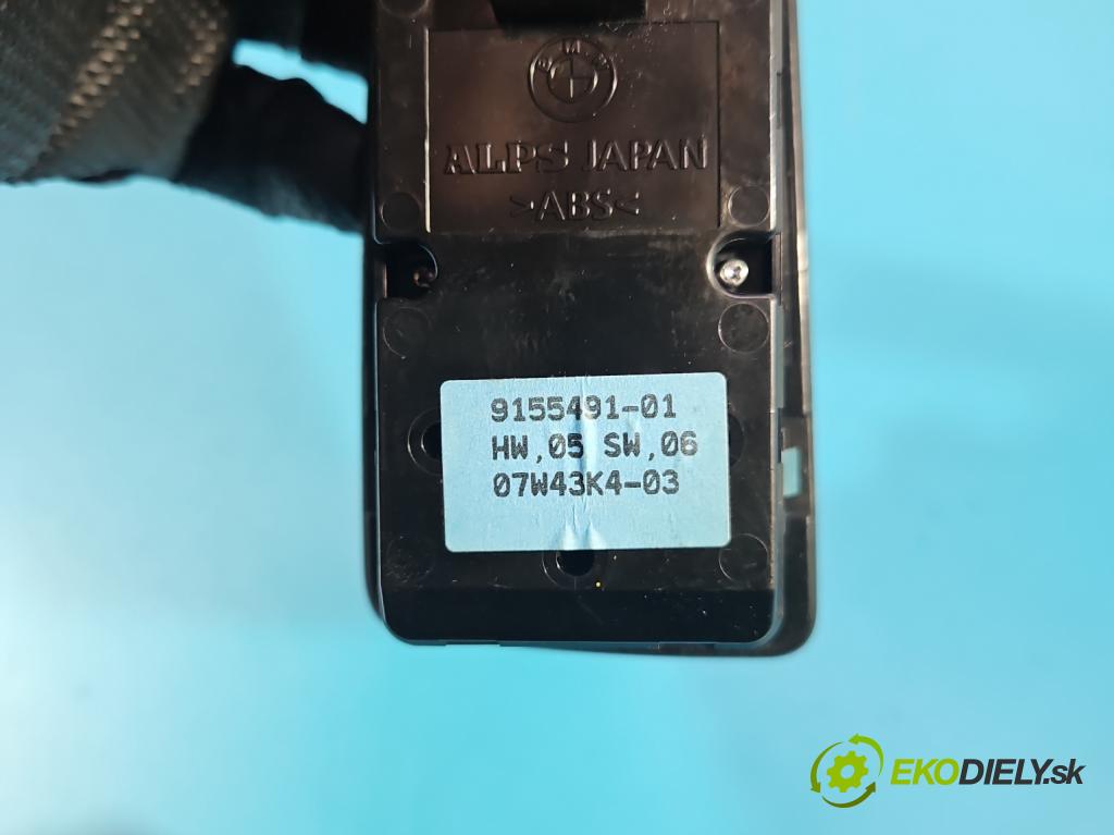 Bmw 1 E87 2004-2011 1.6 16V 122 HP manual 90 kW 1599 cm3 5- prepínač okien spätných zrkadiel 9155491