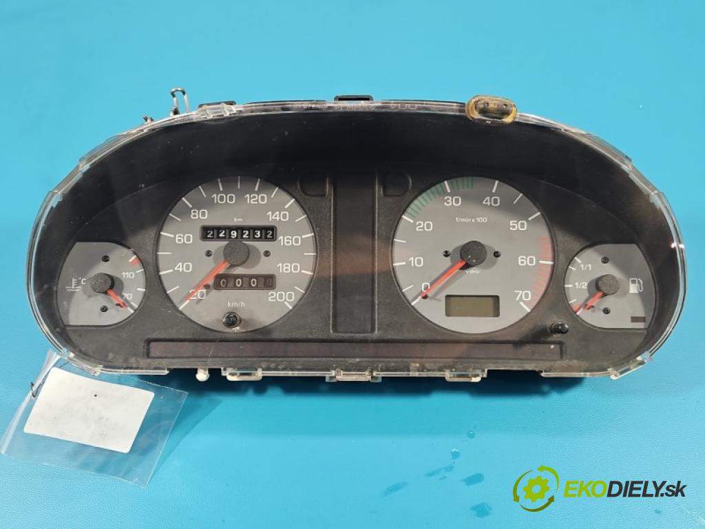 Skoda Felicia 1.3 MPI 68 HP manual 50 kW 1289 cm3 5- prístrojovka/ budíky 6U0919033G (Prístrojová doska)