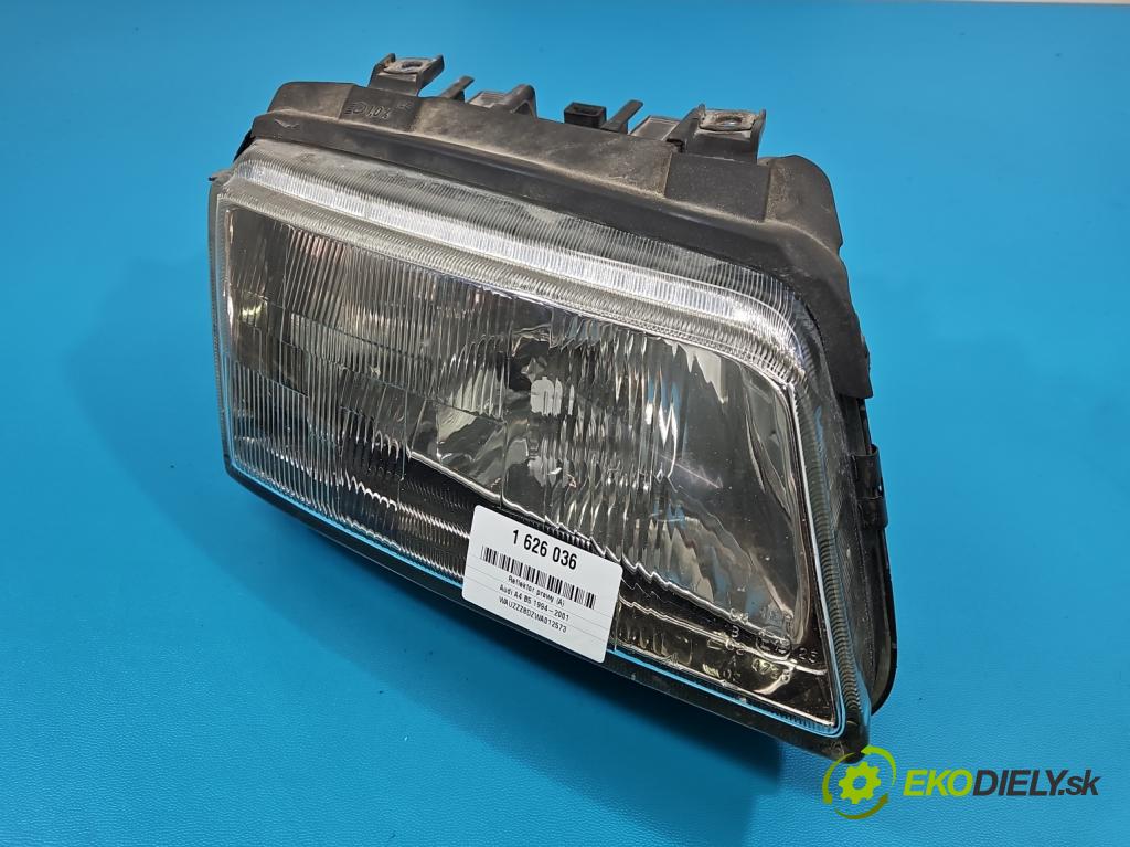 Audi A4 B5 1994-2001 1.9 tdi 110 HP manual 81 kW 1896 cm3 4- Reflektor: pravý  (Svetlo predné pravé)