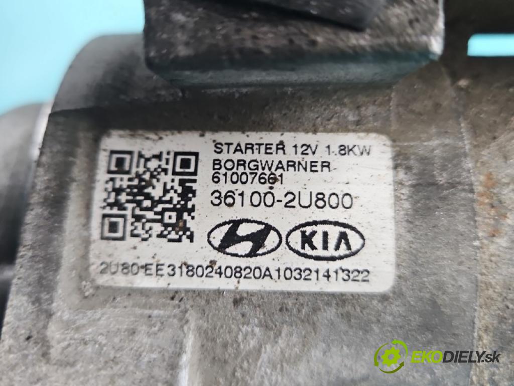 Kia Ceed III 2018- 1.6 CRDI 116 hp manual 85 kW 1598 cm3 5- startér: 36100-2U800 (Startér)