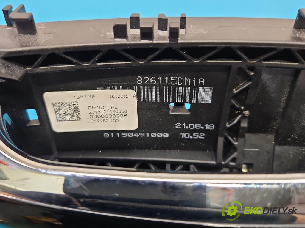 Infiniti QX30 H15 2016-2019 2.0 T 211KM automatic 155 kW 1991 cm3 5- klika zadní levé 826115DM1A (Klika dveří ostatní)