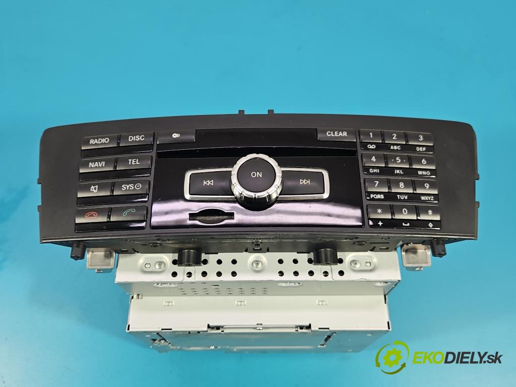 Mercedes ML W166 2011-2015 3.0 CDI 642.826 257HP automatic 189 kW 2987 cm3 5- Radio originál A1669000513