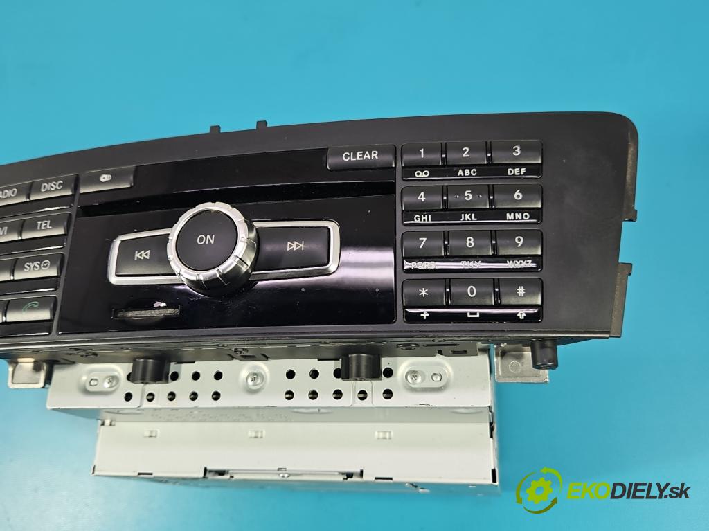 Mercedes ML W166 2011-2015 3.0 CDI 642.826 257HP automatic 189 kW 2987 cm3 5- Radio originál A1669000513