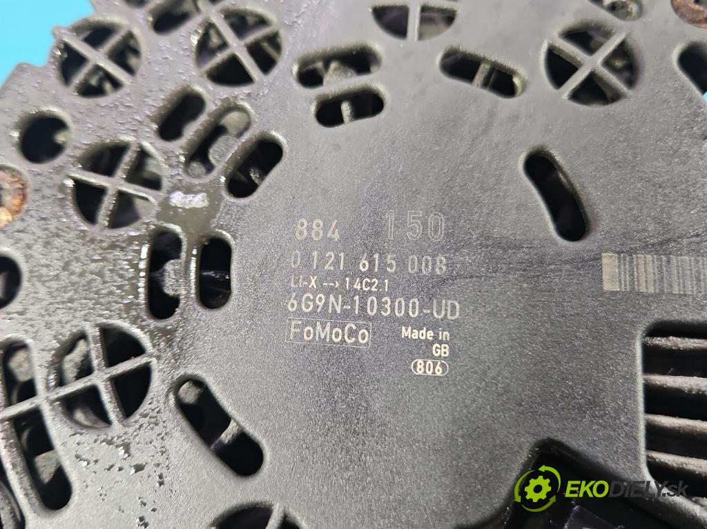 Ford Mondeo Mk4 2007-2014 1.8 tdci 101 HP manual 74 kW 1753 cm3 5- Alternator 6G9N-10300-UD (Alternátor)