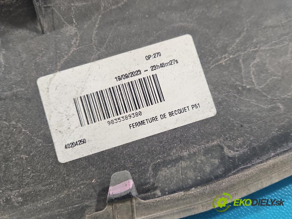 Peugeot 308 III 2021- 1.5 hdi 131 HP automatic 96 kW 1499 cm3 5- kryt plast 9835389380