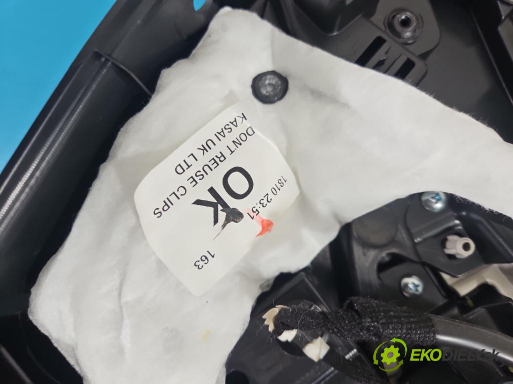 Infiniti QX30 H15 2016-2019 2.0 T 211KM automatic 155 kW 1991 cm3 5- Čalounictví: dvere zadné ľavé