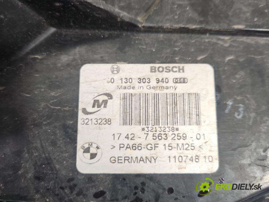 Bmw 1 E87 2004-2011 1.6 16V 122 hp manual 90 kW 1599 cm3 5- ventilátor chladič 7563259