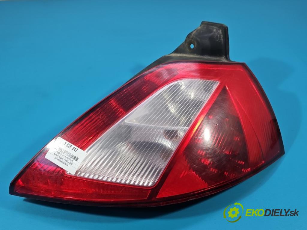 Renault Megane II 2003-2008 1.6 16V 113 hp manual 83 kW 1598 cm3 5- světlo zadní pravé blatník: 8200073237