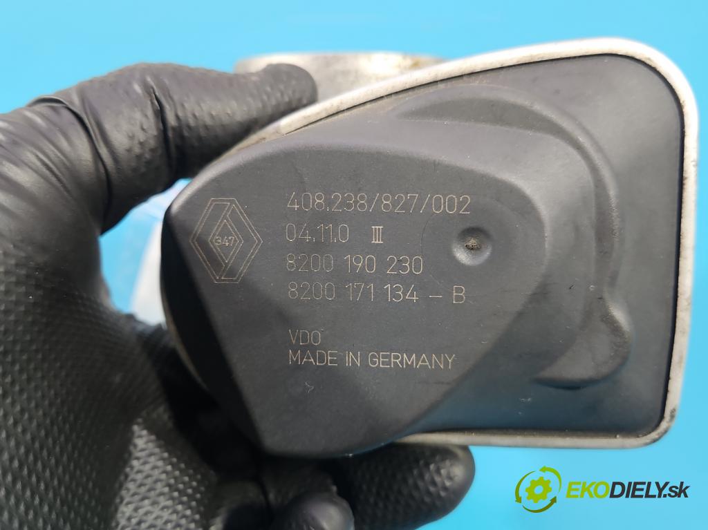 Renault Megane II 2003-2008 1.6 16V 113 HP manual 83 kW 1598 cm3 5- klapka 8200190230 (Škrtiaca klapka)