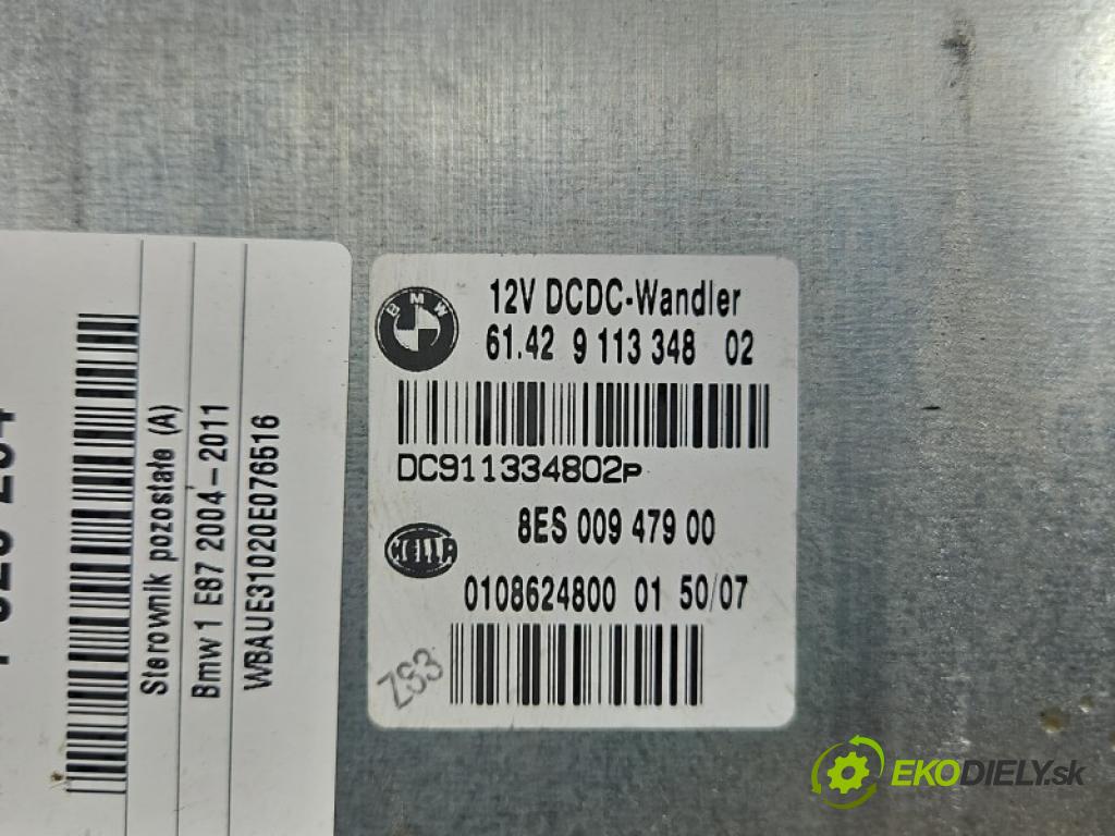 Bmw 1 E87 2004-2011 1.6 16V 122 hp manual 90 kW 1599 cm3 5- řídící jednotka 9113348