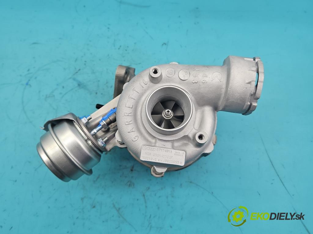 Audi A4 B7 2004-2008 2.0 tdi BPW 140 hp manual 103 kW 1968 cm3 5- Turbodmychadlo repasováno 758219-2