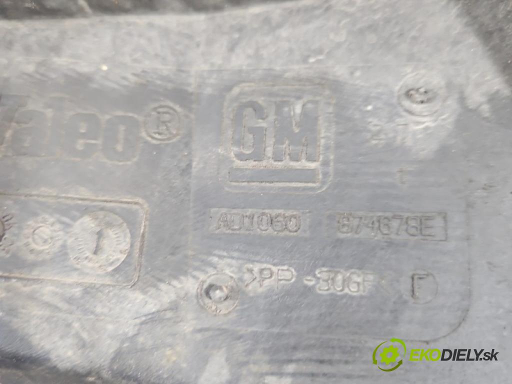 Opel Vectra C 2002-2008 1.9 cdti 150 hp manual 110 kW 1910 cm3 5- ventilátor chladič 13123751