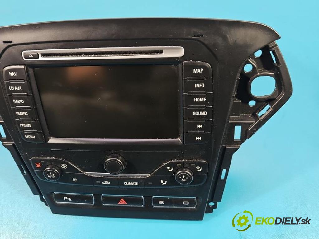 Ford Mondeo Mk4 2007-2014 2.0 tdci 163 hp manual 120 kW 1997 cm3 5- Radio továrna: BS7T-18K931-EF