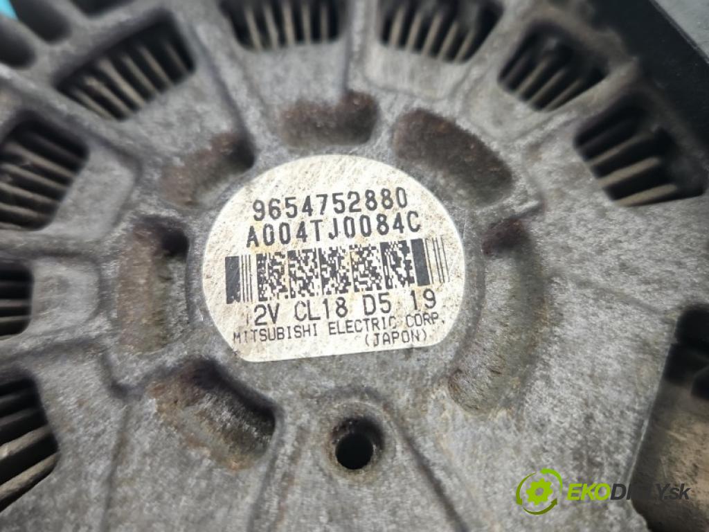 Citroen C5 I 2001-2008 2.0 hdi RHR 136 HP manual 100 kW 1997 cm3 5- Alternator 9654752880 (Alternátor)