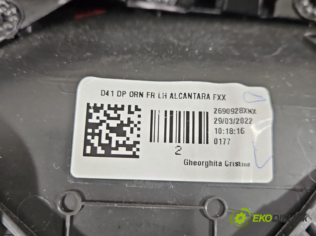 DS 4 II 2021- 1.6 T 181KM automatic 133 kW 1598 cm3 5- Čalounictví: dvere predné ľavé 2690928XNX