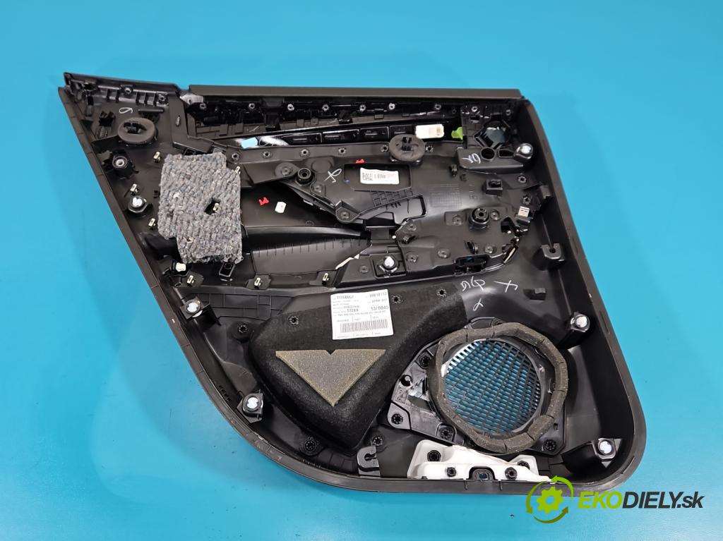 DS 4 II 2021- 1.6 T 181KM automatic 133 kW 1598 cm3 5- Čalounictví: dvere zadné pravé 2698321XNX