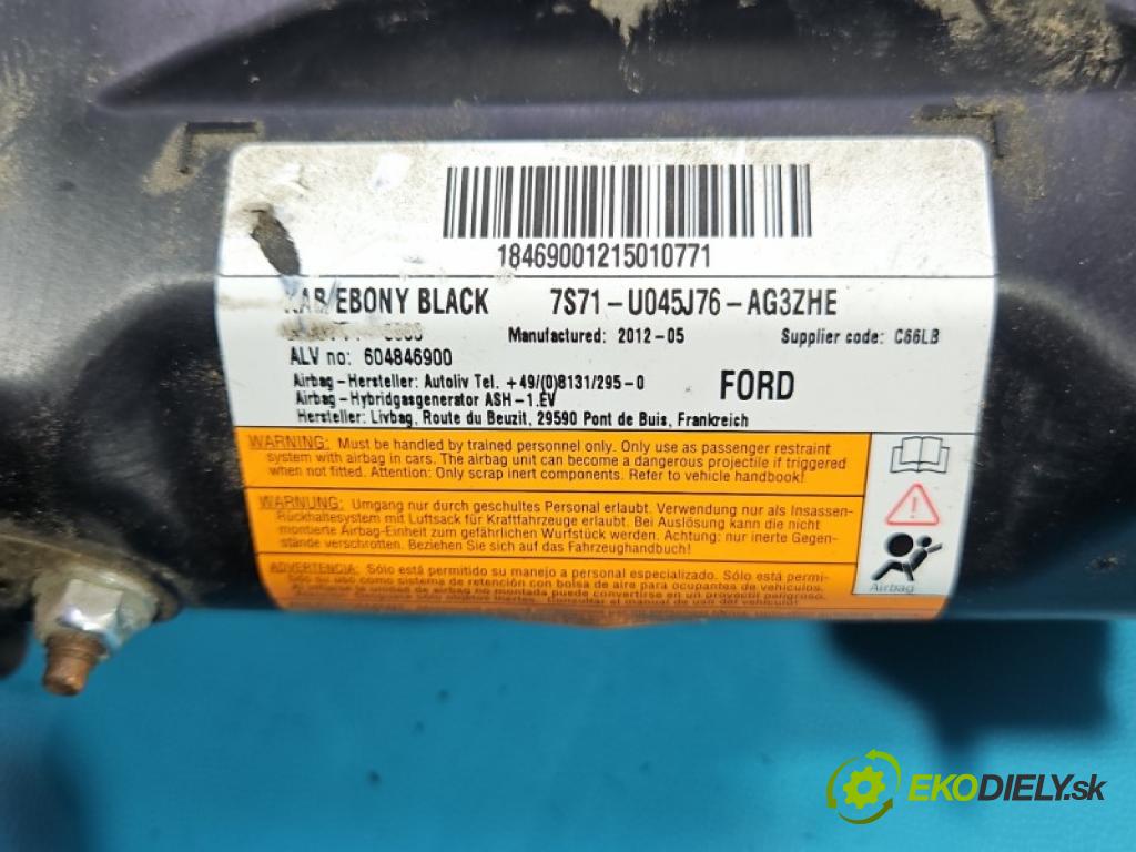 Ford Mondeo Mk4 2007-2014 2.0 tdci 163 HP manual 120 kW 1997 cm3 5- airbag vzduch: 604846900