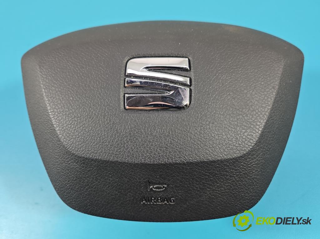 Seat Leon III 2012-2020 1.2 TSI 86 hp manual 63 kW 1197 cm3 3- Polštář: vzduch: Řidič: 5F0880201H (Airbag)