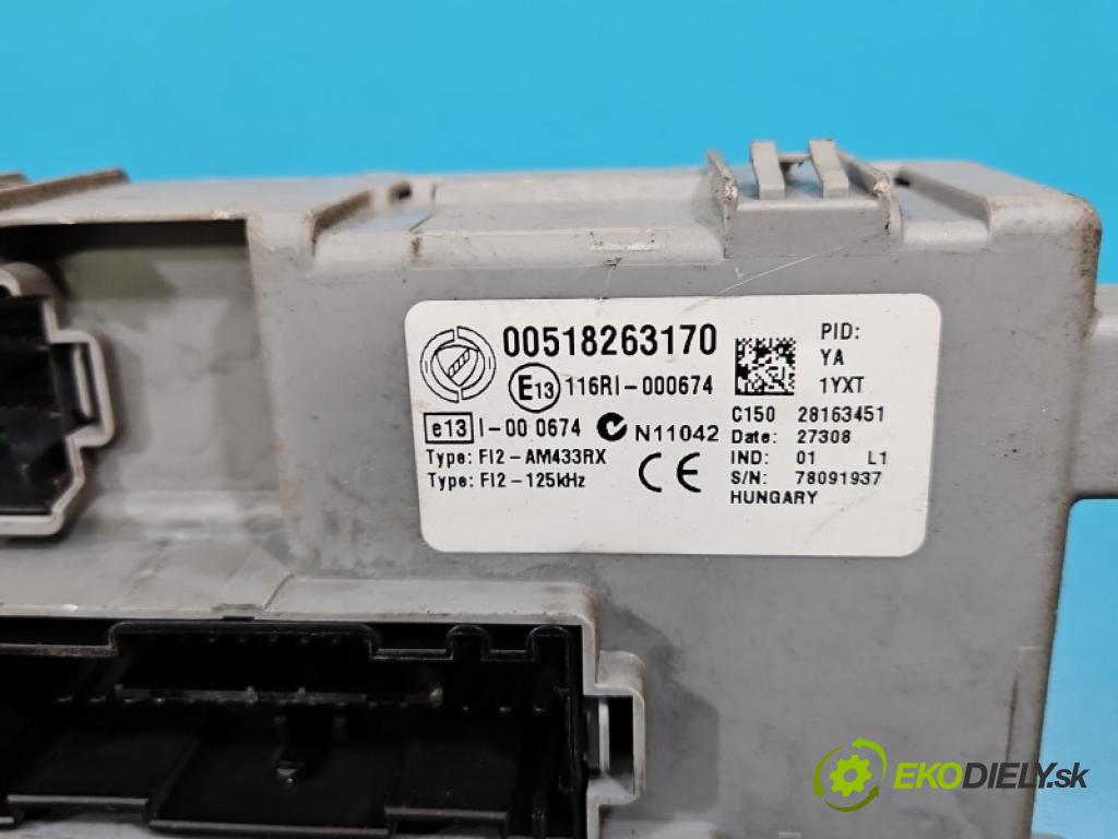 Fiat Punto Grande 1.2 8V 65 hp  48 kW 1242 cm3 5- řídící jednotka motoru IAW 5SF3.M1