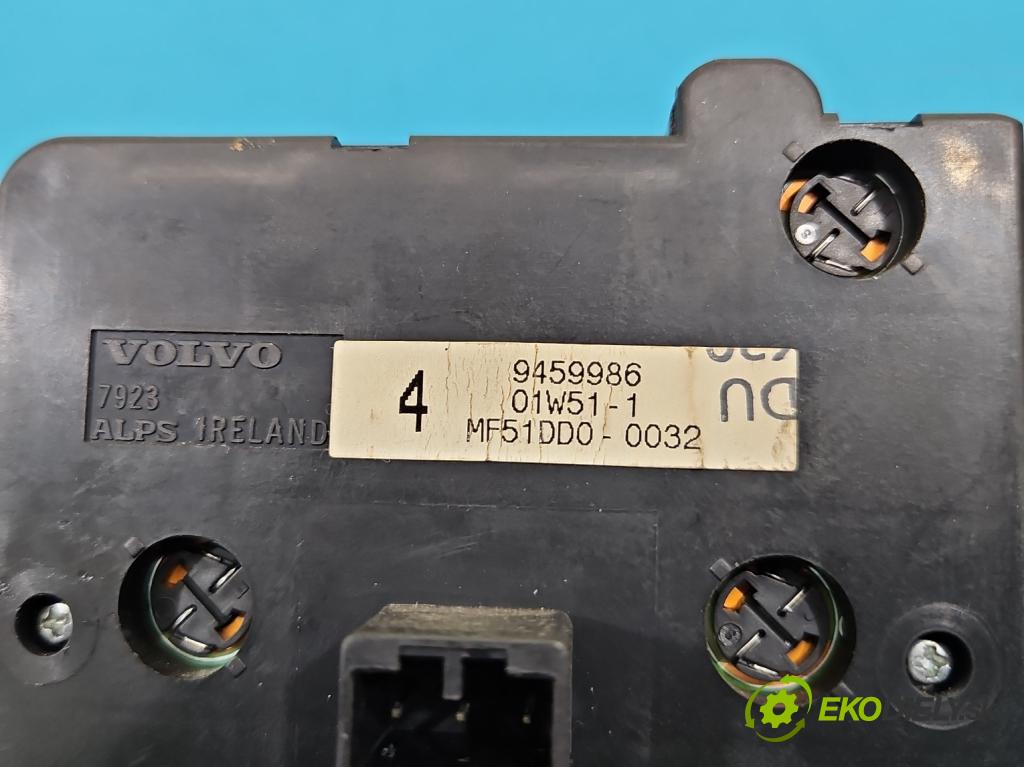 Volvo S80 I 1998-2006 2.4 20V 140 HP automatic 103 kW 2435 cm3 4- prepínač světla: na doska: 9459986