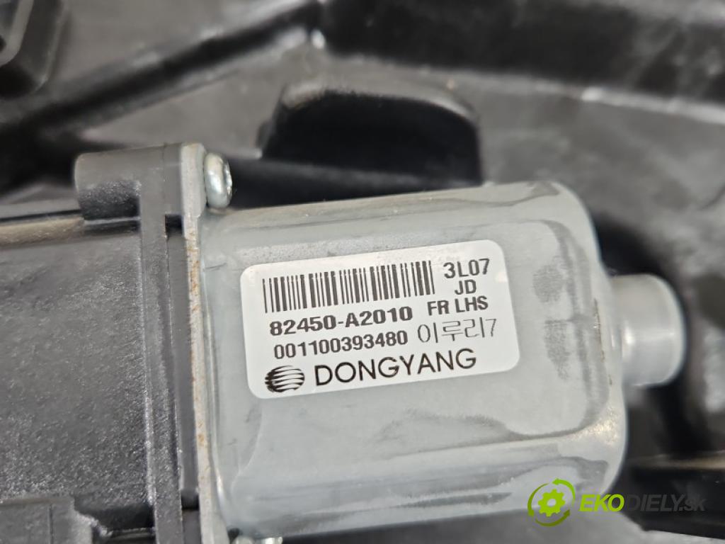 Kia Ceed II 2012-2018 1.6 GDI 135 hp manual 99 kW 1591 cm3 5- mechanismus stahování přední levý 82450-A2010