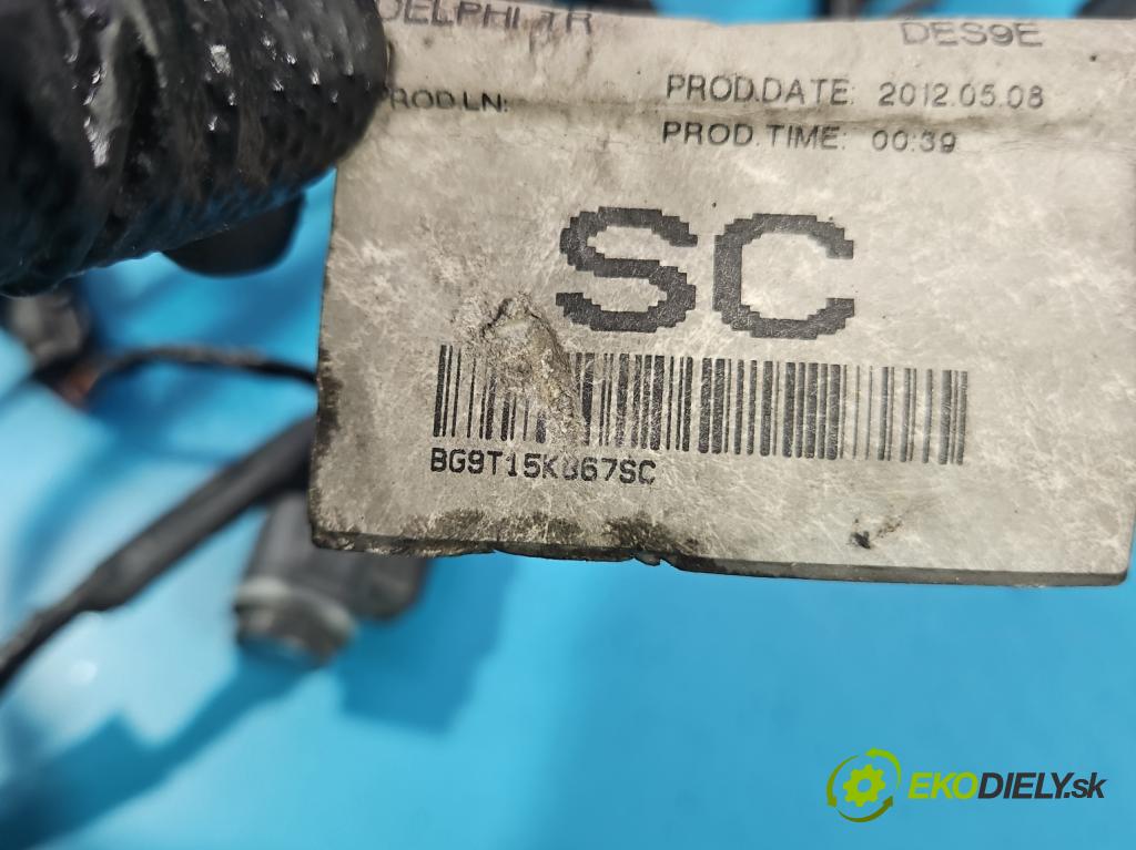 Ford Mondeo Mk4 2007-2014 2.0 tdci 163 HP manual 120 kW 1997 cm3 5- snímač parkovaní: BG9T15K867SC