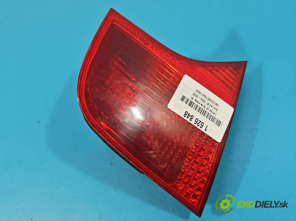 Audi A4 B7 2004-2008 1.9 tdi BKE 116 HP manual 85 kW 1896 cm3 4- svetlo / reflektor zadné ľavé kufrové dvere 8E5945093
