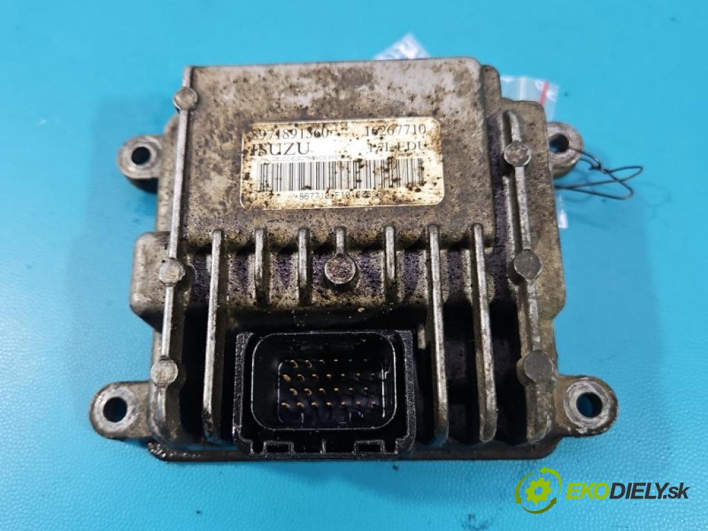Opel Corsa C 2000-2006 1.7 dti 75 HP manual 55 kW 1686 cm3 5- riadiaca jednotka ostatné 8971891360