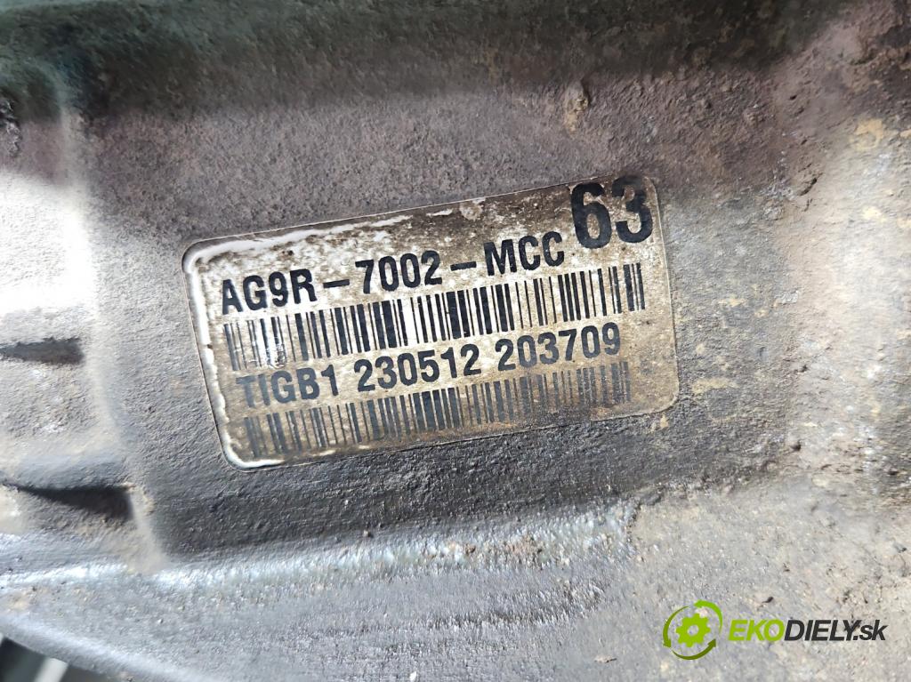 Ford Mondeo Mk4 2007-2014 2.0 tdci 163 hp manual 120 kW 1997 cm3 5- převodovka stupňová manual AG9R-7002-MCC
