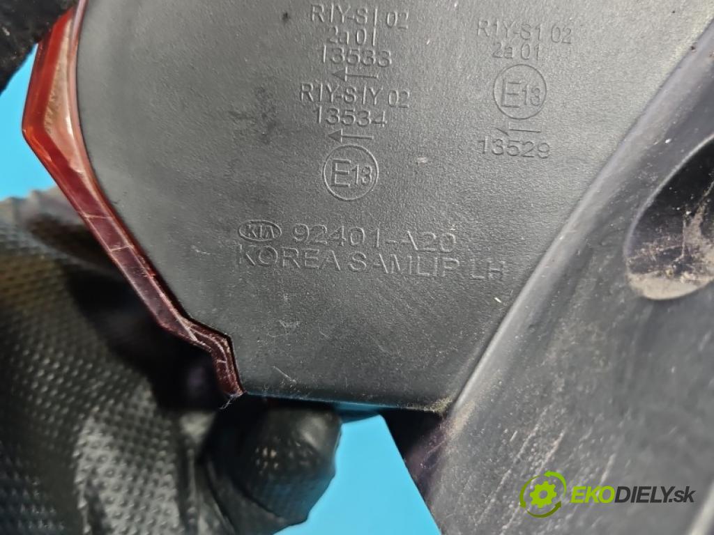 Kia Ceed II 2012-2018 1.6 GDI 135 hp manual 99 kW 1591 cm3 5- světlo zadní levé blatník: 92401-A20