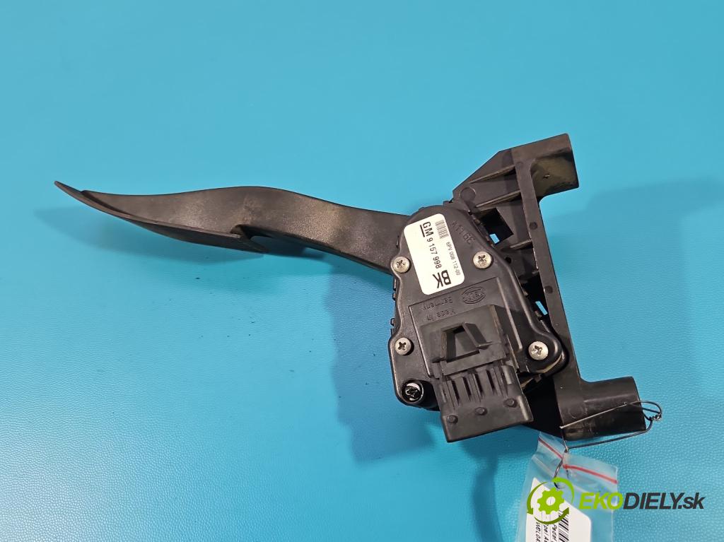 Opel Astra III 2004-2014 1.7 cdti 101 HP manual 74 kW 1686 cm3 5- pedal plyn potenciometr: 9157998