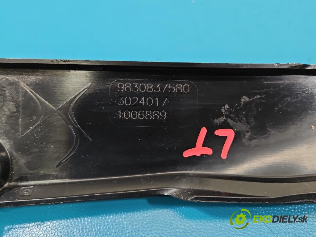 DS 4 II 2021- 1.6 T 181KM automatic 133 kW 1598 cm3 5- snímač otvorenie: kufrové dvere 9830837580