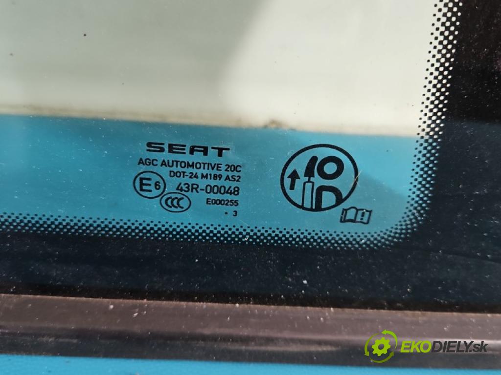 Seat Leon III 2012-2020 1.2 TSI 86 hp manual 63 kW 1197 cm3 3- sklo zadní pravé