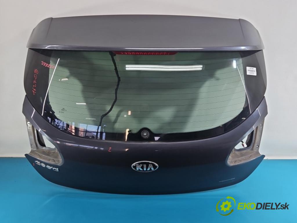Kia Ceed II 2012-2018 1.6 GDI 135 hp manual 99 kW 1591 cm3 5- zadní kufrové dveře  (Zadní kapota (kufr))