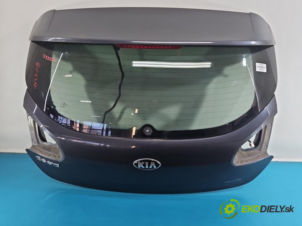 Kia Ceed II 2012-2018 1.6 GDI 135 hp manual 99 kW 1591 cm3 5- zadní kufrové dveře  (Zadní kapota (kufr))
