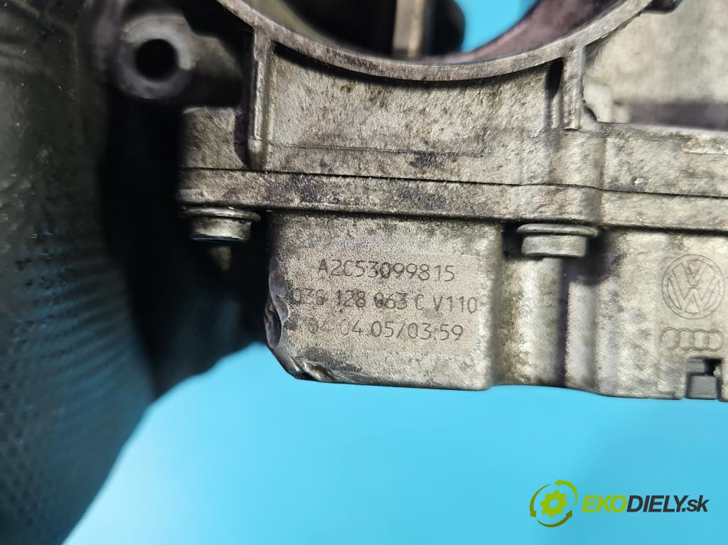 Audi A4 B7 2004-2008 1.9 tdi BKE 116 hp manual 85 kW 1896 cm3 4- škrticí klapka 03G128063C (Škrticí klapka)