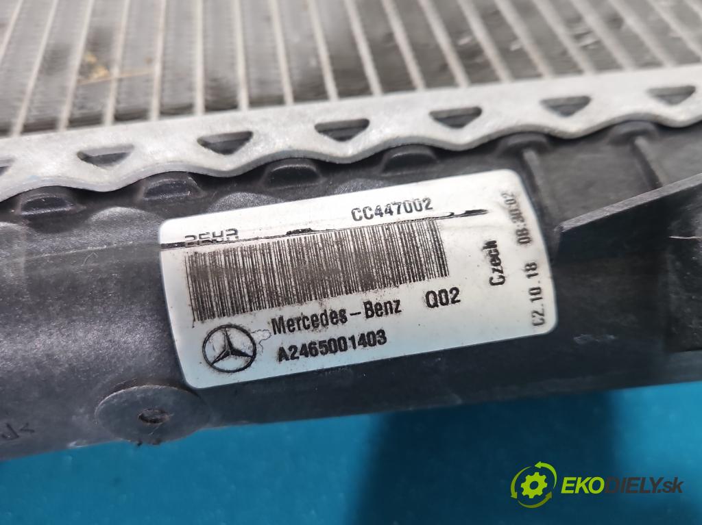 Infiniti QX30 H15 2016-2019 2.0 T 211KM automatic 155 kW 1991 cm3 5- chladič voda: A2465001403 (Chladič vody)