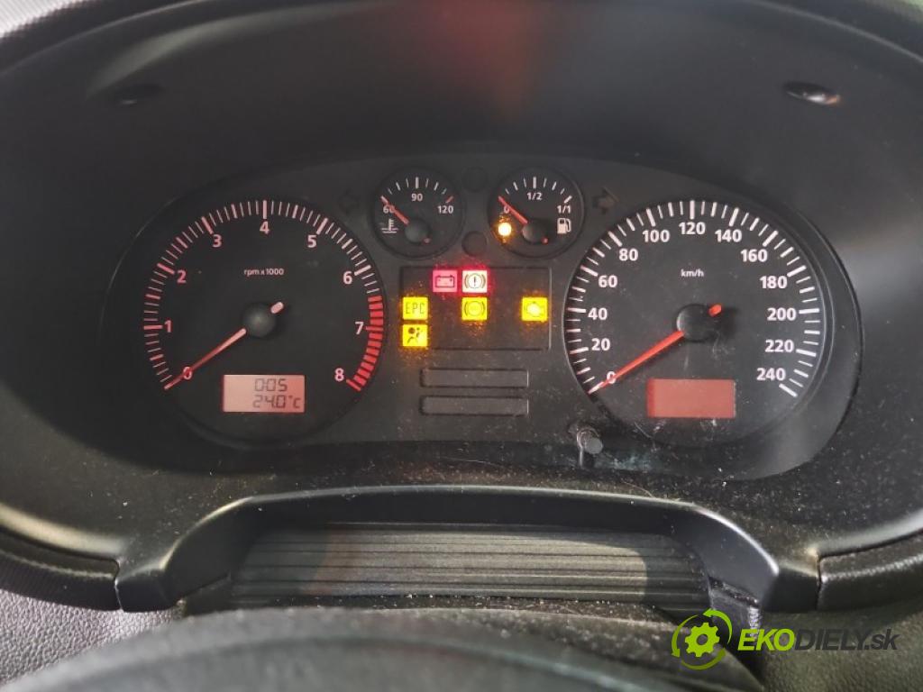 Seat Leon I 1999-2005 1.6 16V 105 HP manual 77 kW 1598 cm3 5- prístrojovka/ budíky 1M0920802A (Prístrojová doska)