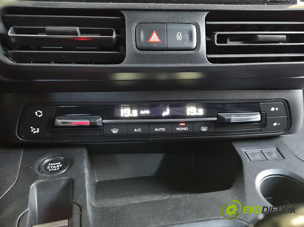 Peugeot Rifter 1.5 hdi 131 HP manual 96 kW 1499 cm3 5- panel kúrenia 98340419ZD