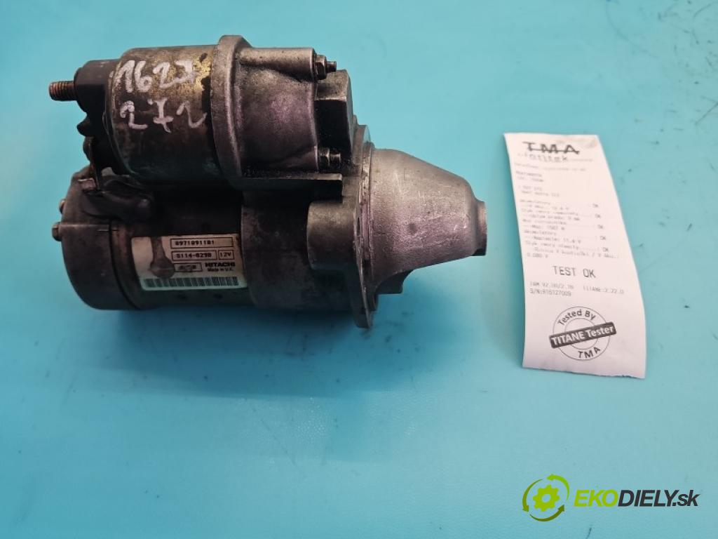 Opel Astra III 2004-2014 1.7 cdti 101 hp manual 74 kW 1686 cm3 5- startér: 8971891181 (Startér)