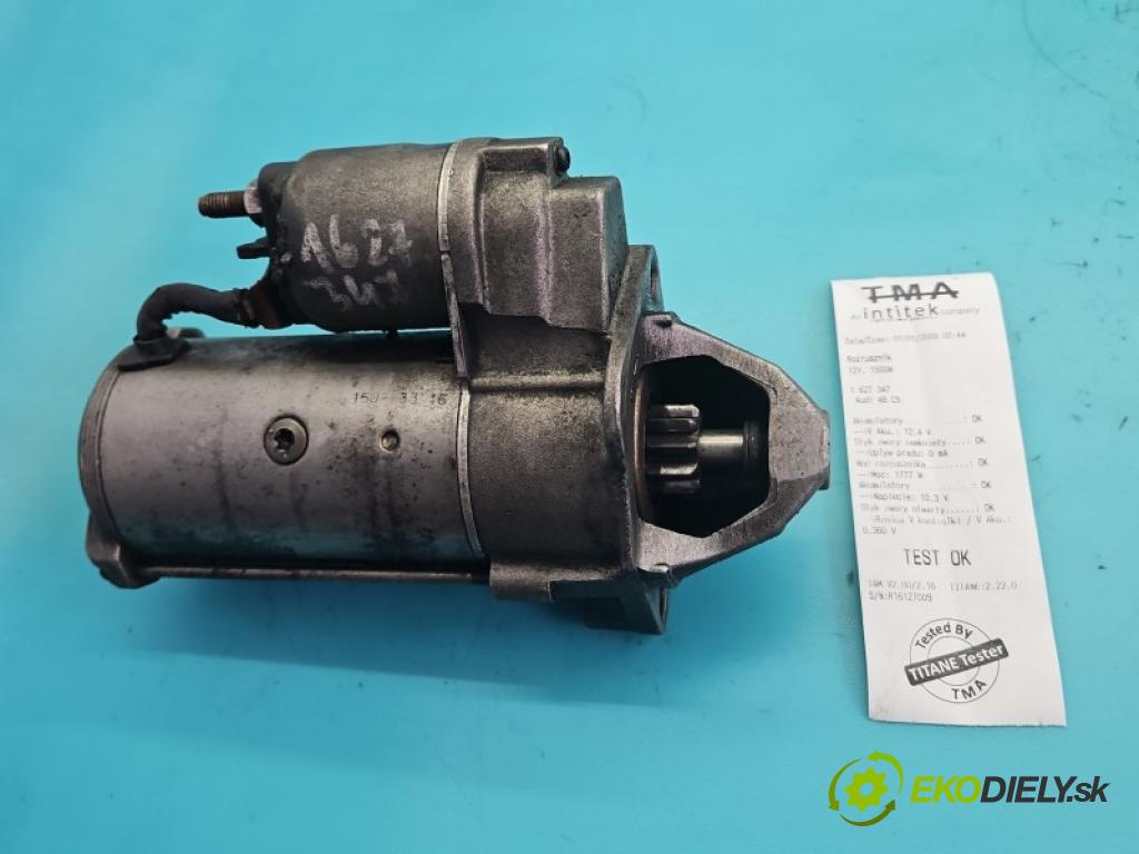 Audi A6 C5 1997-2004 1.9 tdi 110 hp automatic 81 kW 1896 cm3 4- startér:  (Startér)