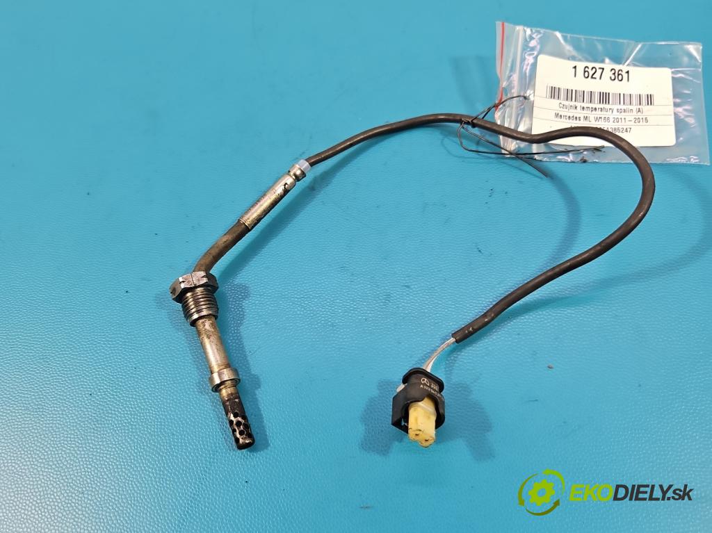 Mercedes ML W166 2011-2015 3.0 CDI 642.826 automatic 189 kW 2987 cm3 5- snímač teploty spalin A0071538128 (Snímač)