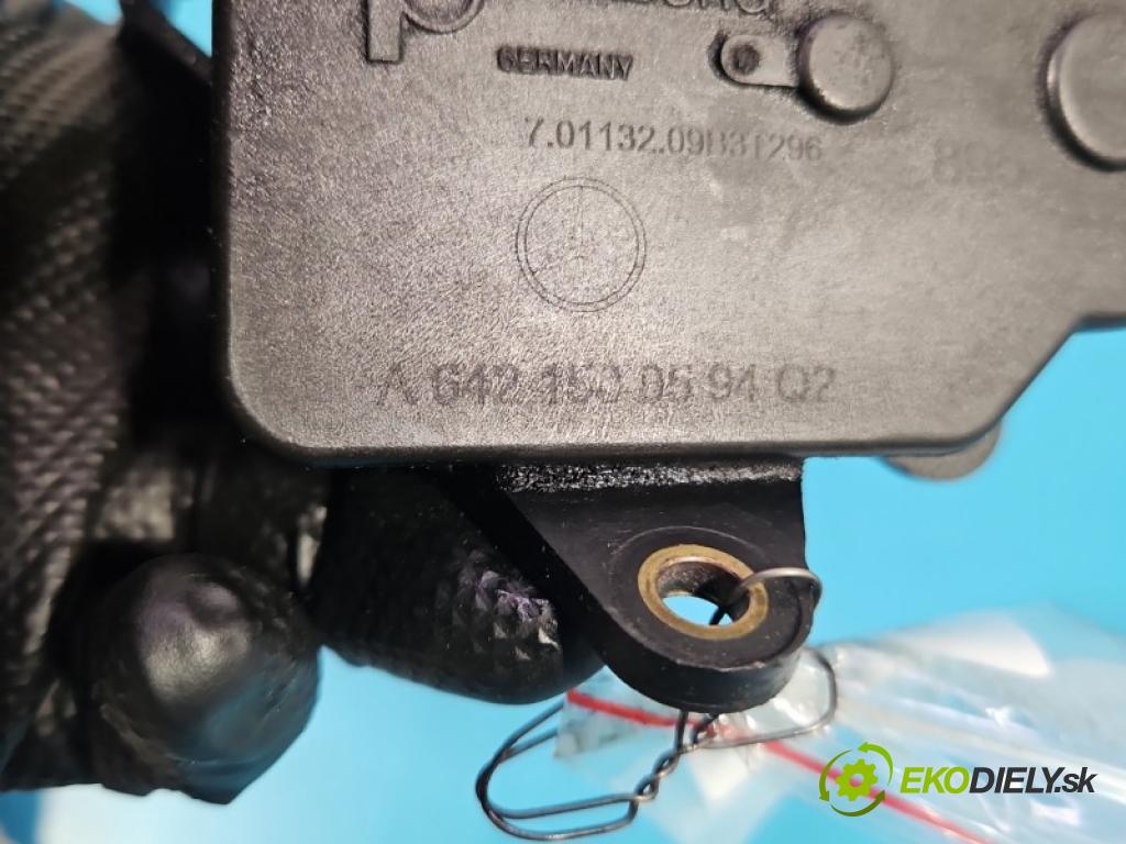 Mercedes ML W166 2011-2015 3.0 CDI 642.826 automatic 189 kW 2987 cm3 5- Ovladač: klapky: kolektora: A6421509402 (Motorek ostatní)