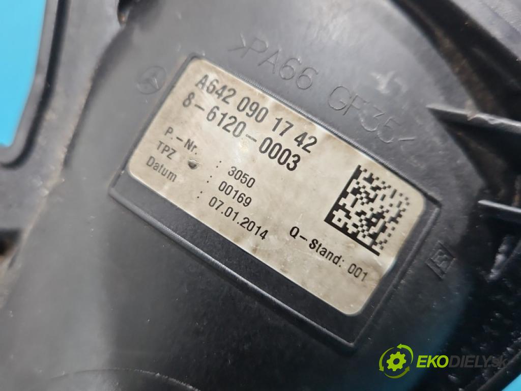 Mercedes ML W166 2011-2015 3.0 CDI 642.826 automatic 189 kW 2987 cm3 5- váha vzduchu A6420901742 (Snímač hmotnosti vzduchu)