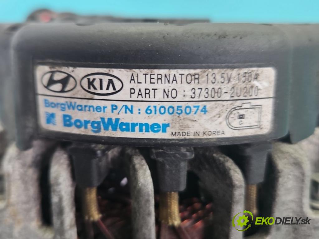Hyundai I30 III 2016- 1.6 crdi 116 HP automatic 85 kW 1598 cm3 5- Alternator 37300-2U200 (Alternátor)