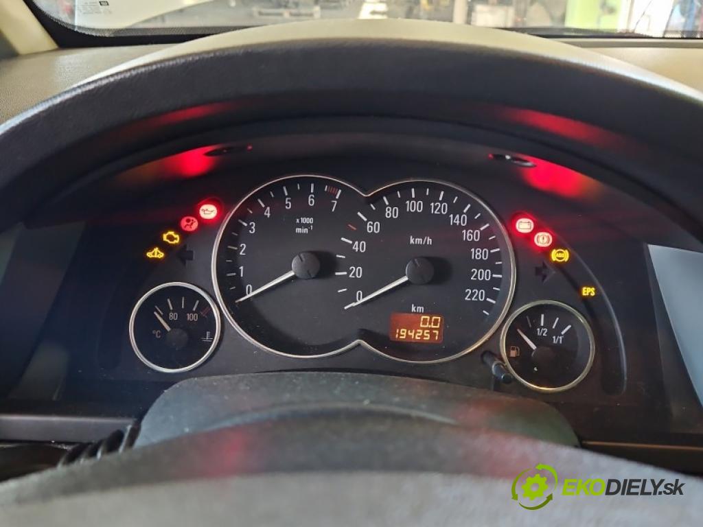 Opel Meriva A 2002-2010 1.6 8V 87 hp manual 64 kW 1598 cm3 5- řídící jednotka motoru 12214810