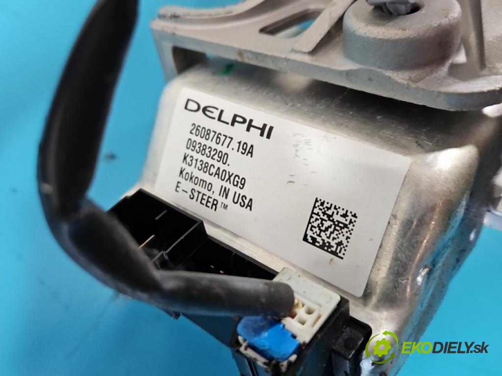 Opel Meriva A 2002-2010 1.6 8V 87 HP manual 64 kW 1598 cm3 5- čerpadlo posilovač 26095564 (Servočerpadlo)
