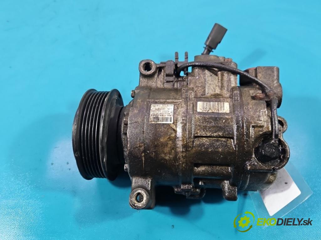Audi A4 B7 2004-2008 1.9 tdi BKE 116 hp manual 85 kW 1896 cm3 4- Kompresor: klíma 8E0260805BF (Kompresor klimatizace)