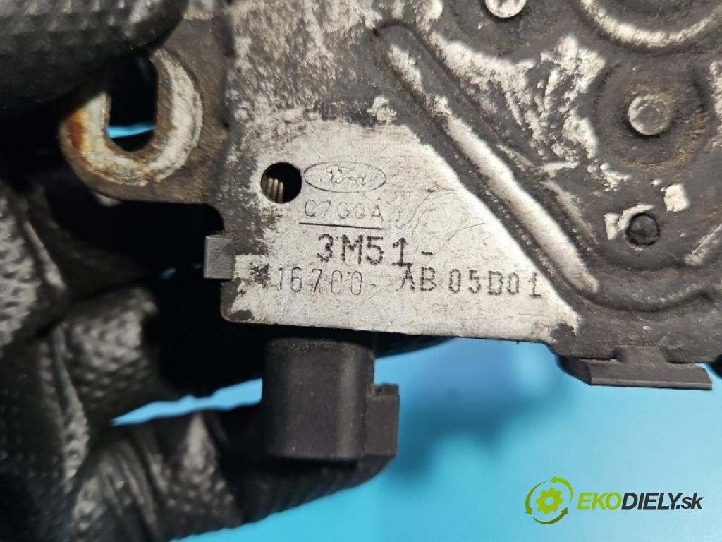 Ford Focus Mk2 2004-2011 2.0 tdci 136 HP manual 100 kW 1997 cm3 5- zámok kapoty 3M51-16700-AB
