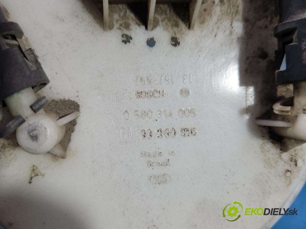 Opel Meriva A 2002-2010 1.6 8V 87 HP manual 64 kW 1598 cm3 5- čerpadlo palivo 0580314005